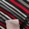 BETTY BARCLAY Rozmiar 42 Kolor Szary Pasy Split Crew Neck Bluzka Rękaw 3/4 Materiał Bawełna 100%