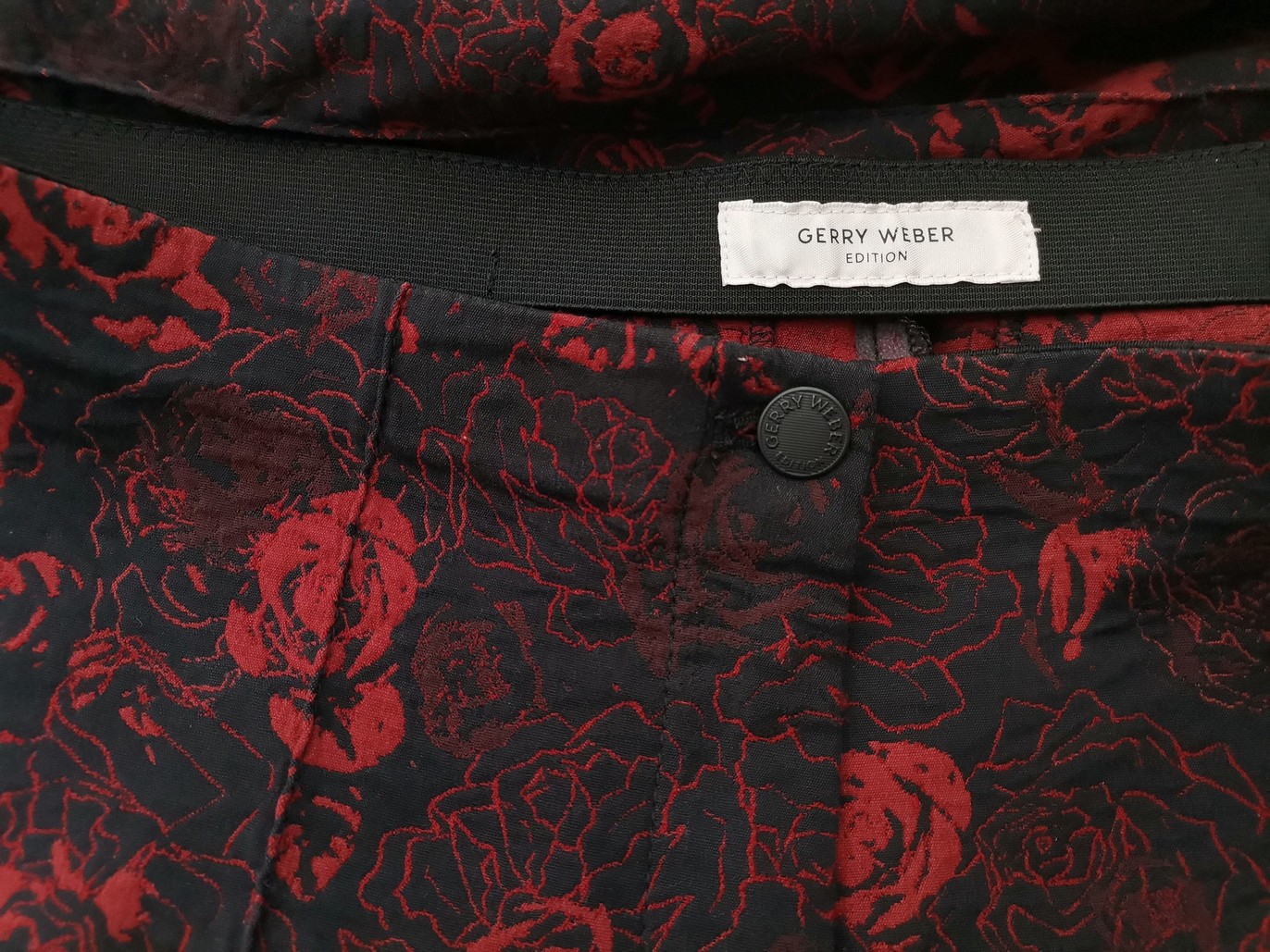 IMG_20221018_095959.jpg Gerry weber Rozmiar 38 Kolor Czarny Spodnie Eleganckie Materiał Bawełna