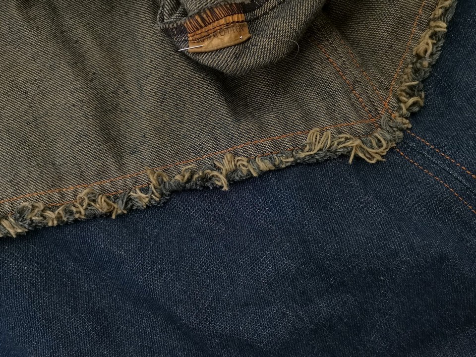 Vintage Rozmiar XXL Kolor Niebieski A-Line Spódnica Midi Materiał Bawełna 100%