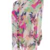 Anna Rose Rozmiar 12 (40) Kolor Zielony Split Crew Neck Bluzka Zapinana Rękaw 3/4