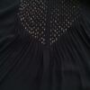 Monsoon Rozmiar 14 (42) Kolor Granatowy Split Crew Neck Tunika Bluzka Rękaw 3/4