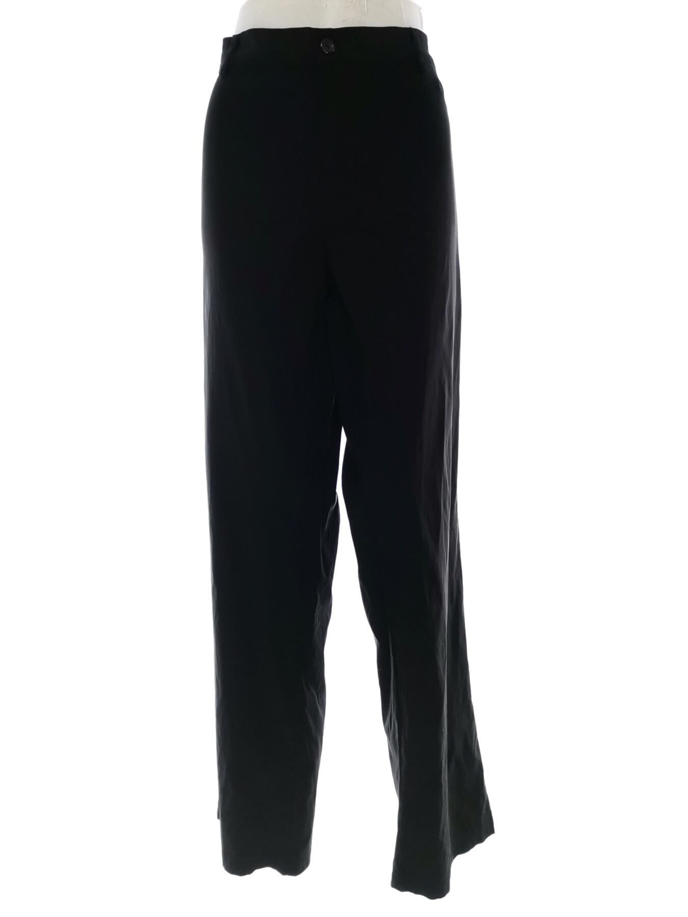 Zizzi Rozmiar 44 Kolor Czarny Spodnie Eleganckie Materiał Rayon