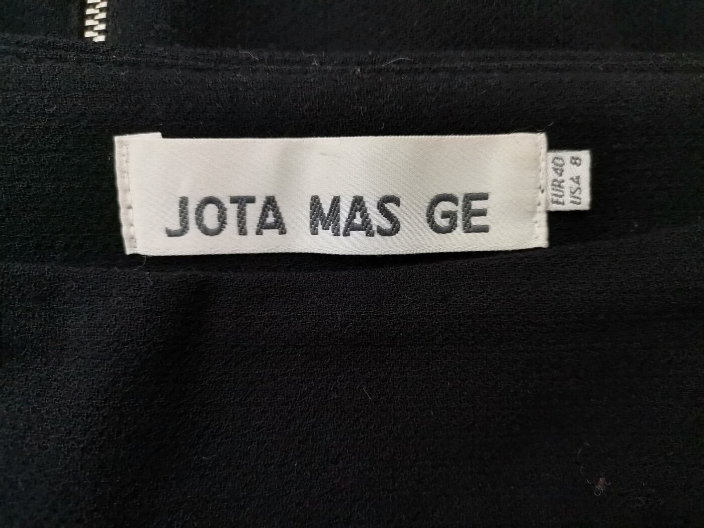 JOTA MAS GE Rozmiar 40 Kolor Czarny A-Line Spódnica Midi Materiał Wiskoza