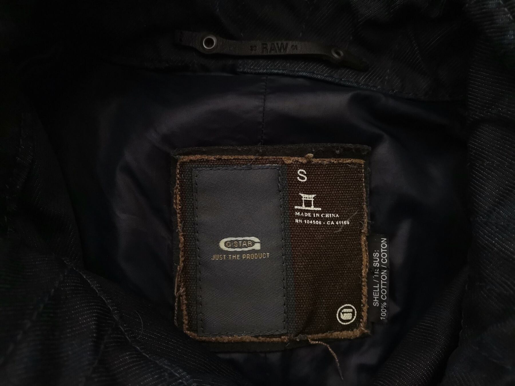 IMG_20221020_111718.jpg G-Star Raw Rozmiar S Kolor Granatowy Kurtka męska Krótki rękaw Materiał Bawełna 100%