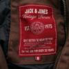 Jack & jones Rozmiar M Kolor Brązowy Kurtka męska Długi rękaw Materiał Bawełna 100%