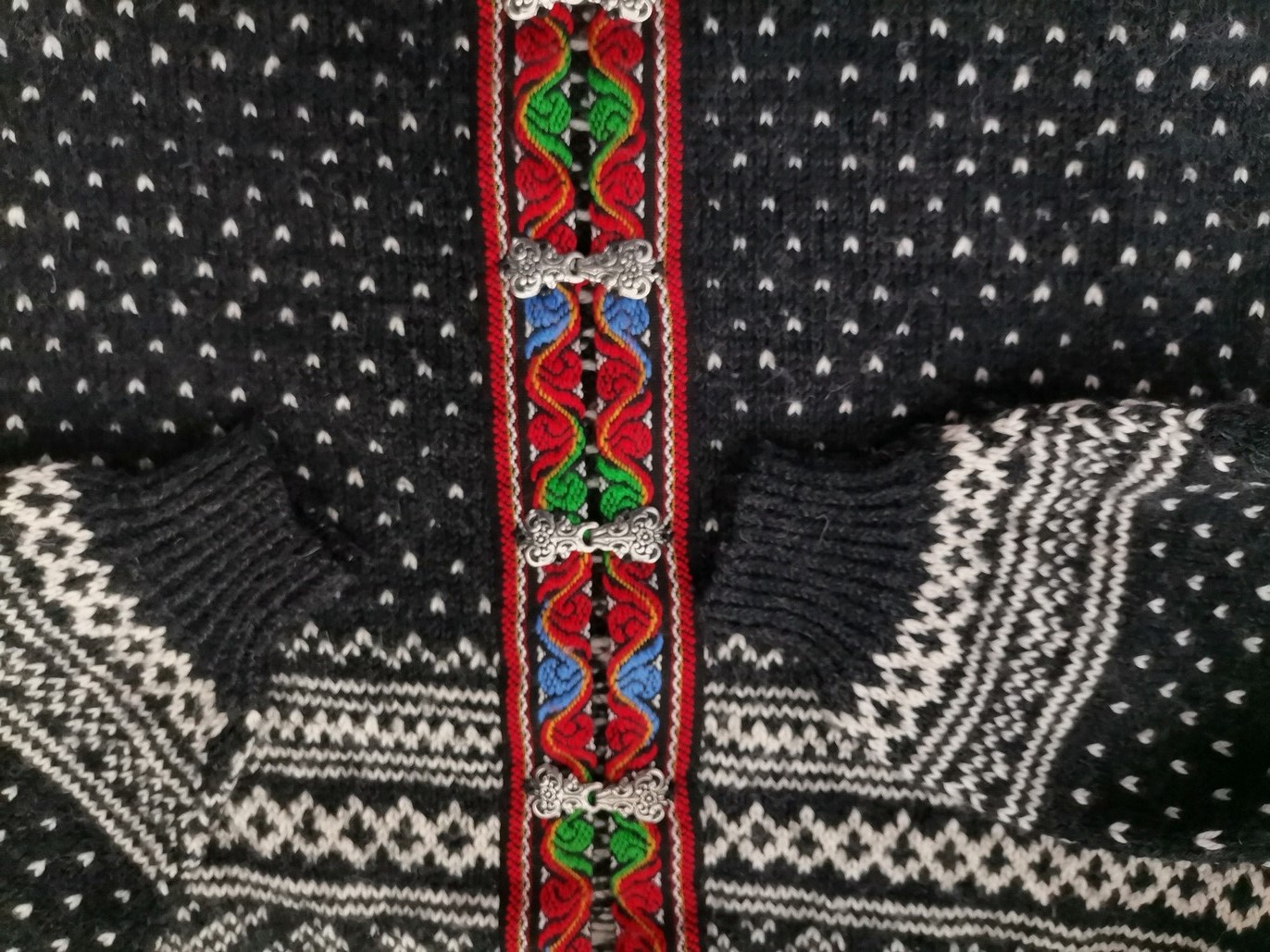 IMG_20221024_125321.jpg Norwegian jumper Rozmiar XL Kolor Czarny Męski Sweter Rozpinany Długi rękaw