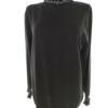 Mudflower Rozmiar L/XL Kolor Czarny Golf Tunika Bluzka Długi rękaw Materiał Wiskoza