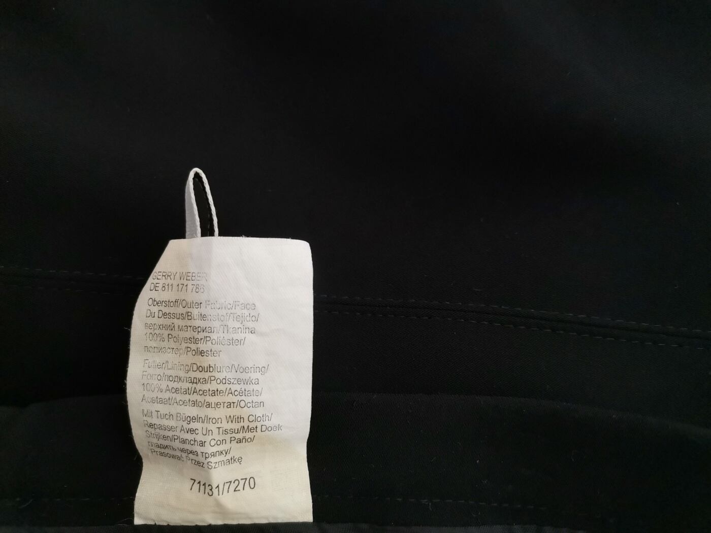 IMG_20221026_105022.jpg Gerry weber Rozmiar 38 Kolor Czarny Spódnica Prosta i Ołówkowa Midi