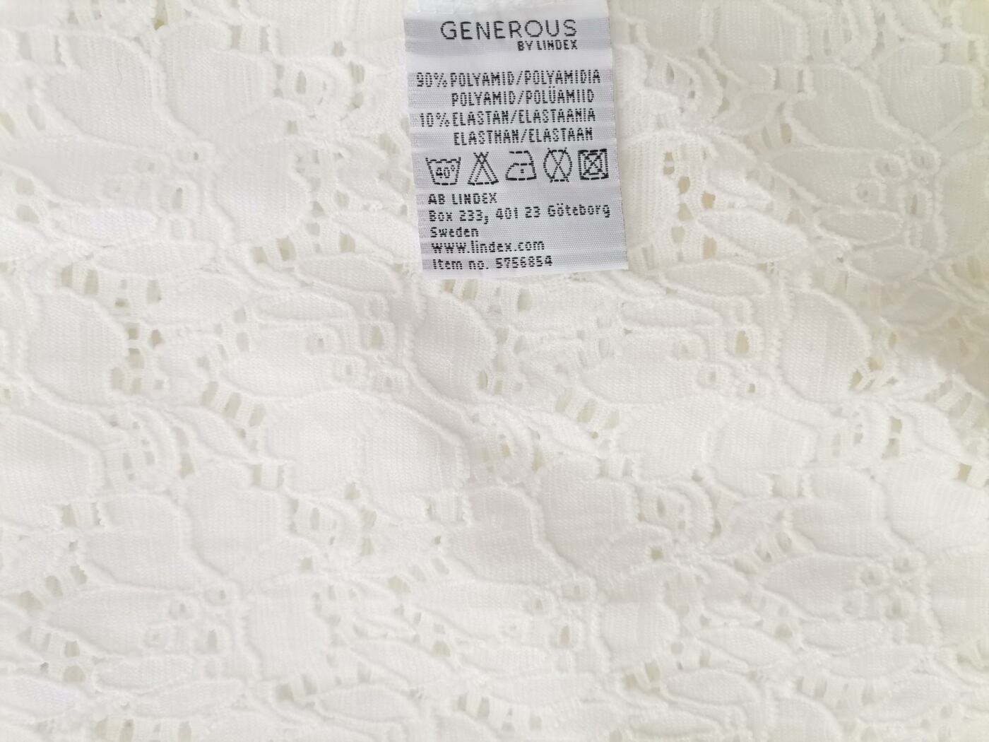 Generous by lindex Rozmiar 2XL Kolor Kremowy W serek Tunika Bluzka Rękaw 3/4 Generous by lindex Rozmiar 2XL Kolor Kremowy W serek Tunika Bluzka Rękaw 3/4