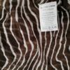 Vintage Rozmiar S Kolor Brązowy Pasy Okrągły dekolt Tunika Popover Bluzka Rękaw 3/4 Materiał Wiskoza 100%