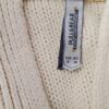 Pull and Bear Rozmiar S Kolor Kremowy W serek Długi Otwarty Kardigan Długi rękaw Materiał Akryl 100% Gruba dzianina