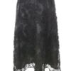 Laura ashley Rozmiar 12 (38) Kolor Czarny A-Line Spódnica Midi