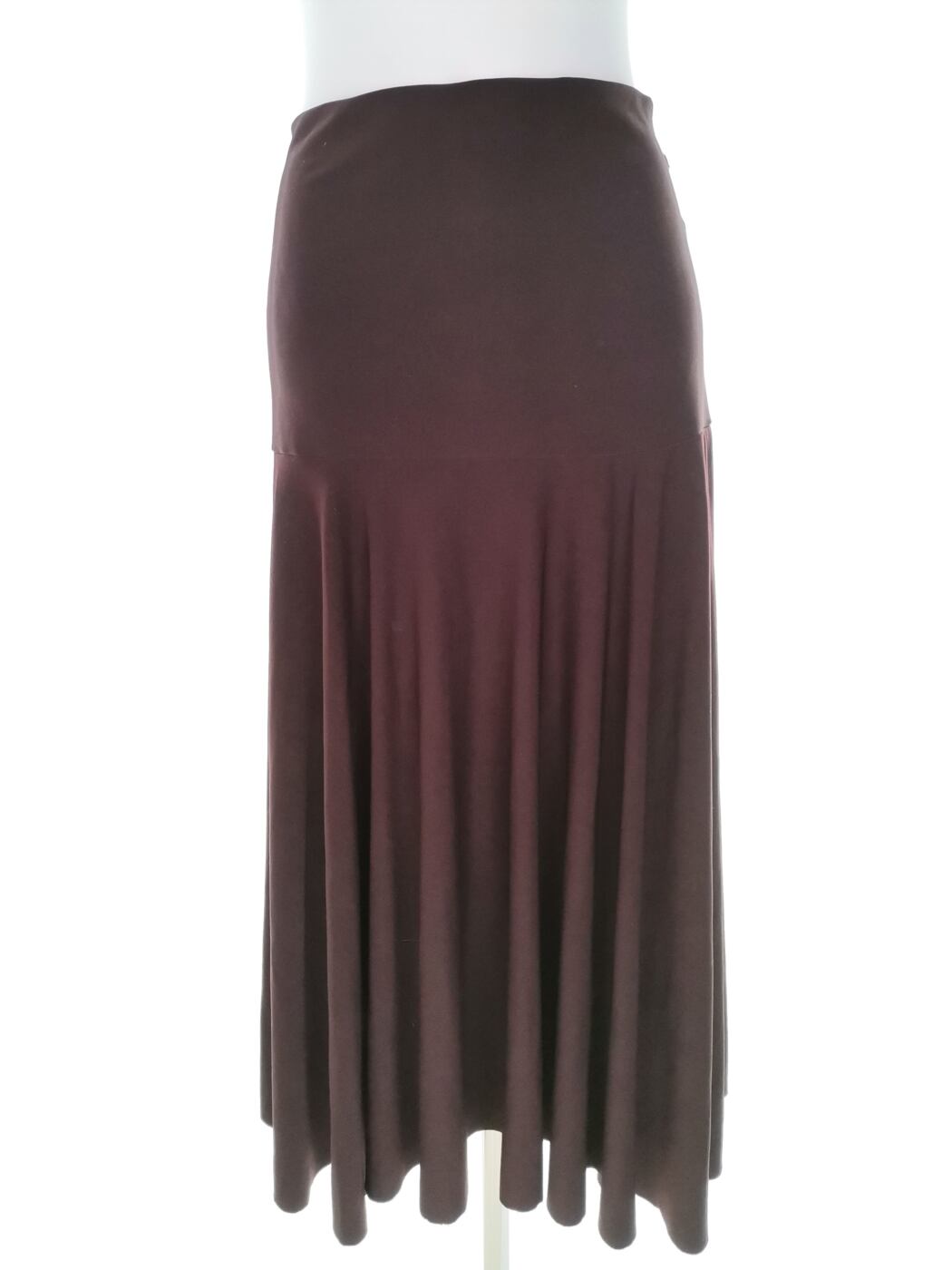 Vintage Rozmiar XL Kolor Brązowy Spódnica Maxi Długa