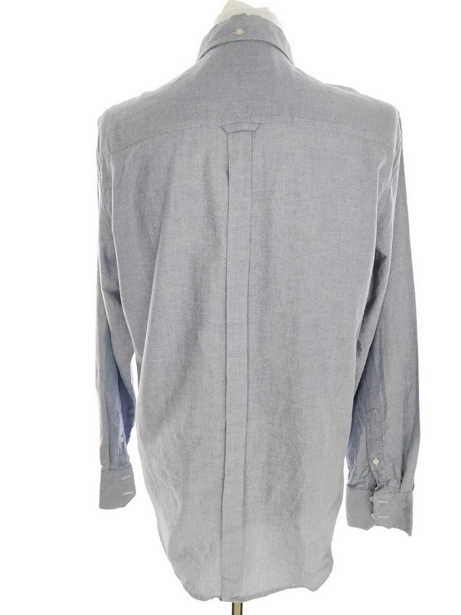 IMG_20221108_133119.jpg BEN SHERMAN Rozmiar XL Kolor Niebieski Kołnierz Męska Koszula Casual Długi rękaw Materiał Bawełna 100%