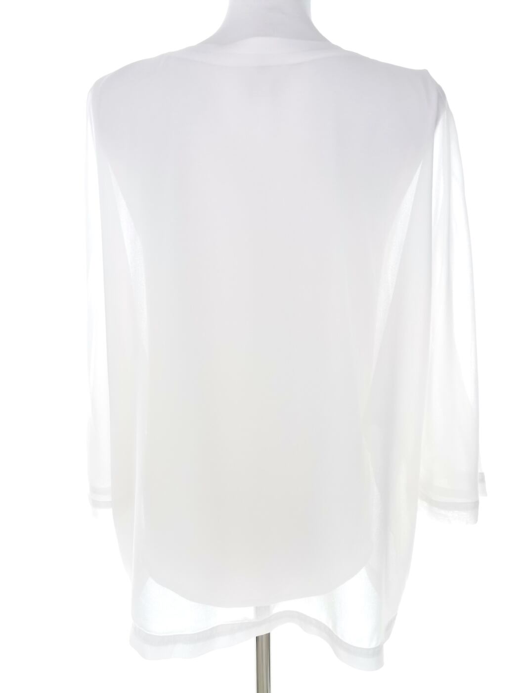 IMG_20221109_103220.jpg Soyaconcept Rozmiar L Kolor Biały Crew Neck Bluzka Rękaw 3/4