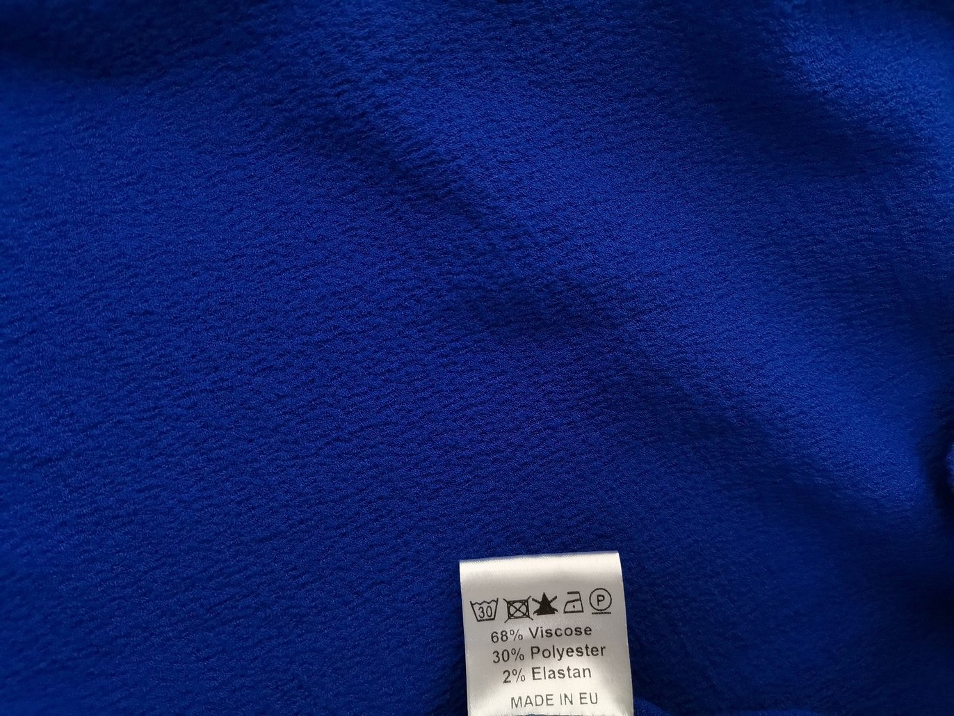 Thing Rozmiar M Kolor Niebieski Okrągły dekolt Tunika Bluzka Długi rękaw Materiał Wiskoza Thing Rozmiar M Kolor Niebieski Okrągły dekolt Tunika Bluzka Długi rękaw Materiał Wiskoza