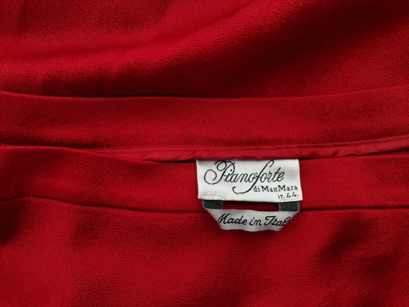 Pianoforte MaxMara Rozmiar 44 (36) Kolor Czerwony Spódnica Maxi Długa