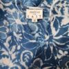 Anokhi for East Rozmiar 12 (40) Kolor Niebieski Split Crew Neck Bluzka Bezrękawnik Materiał Bawełna 100%