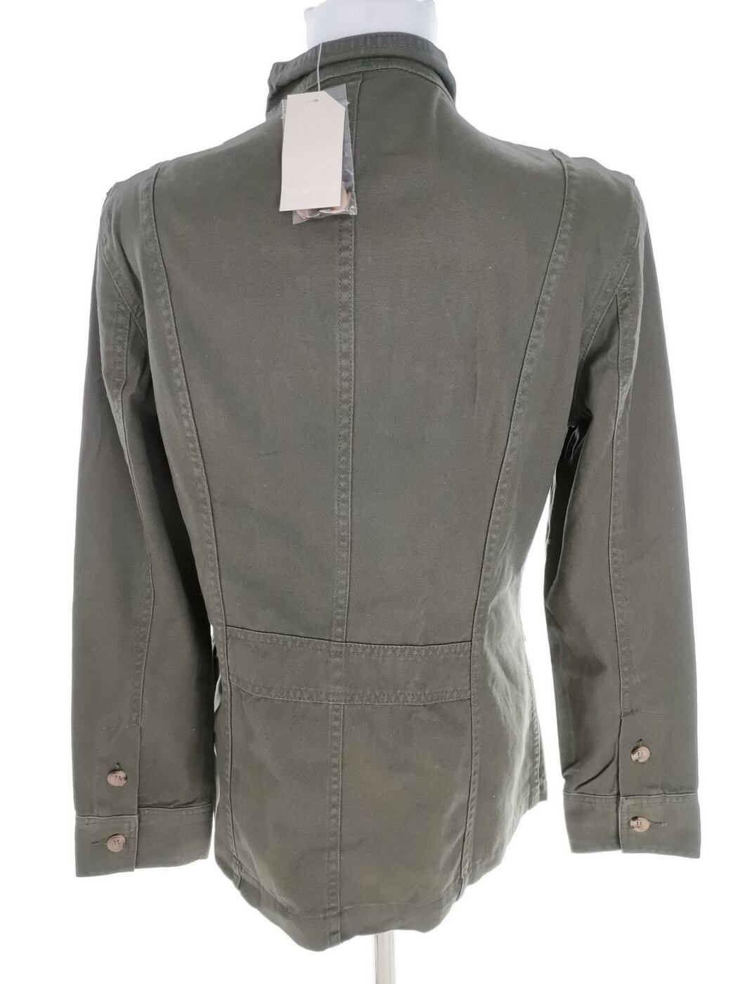 IMG_20221209_111118.jpg For Women Rozmiar 12 (38) Kolor Khaki Kurtka Jeansowa Długi rękaw Materiał Bawełna 100%