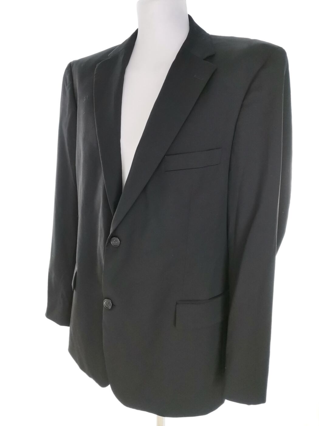 IMG_20221209_133648.jpg Hugo Boss Rozmiar 58 (XXL) Kolor Czarny Męska Marynarka Długi rękaw Materiał Schurwolle