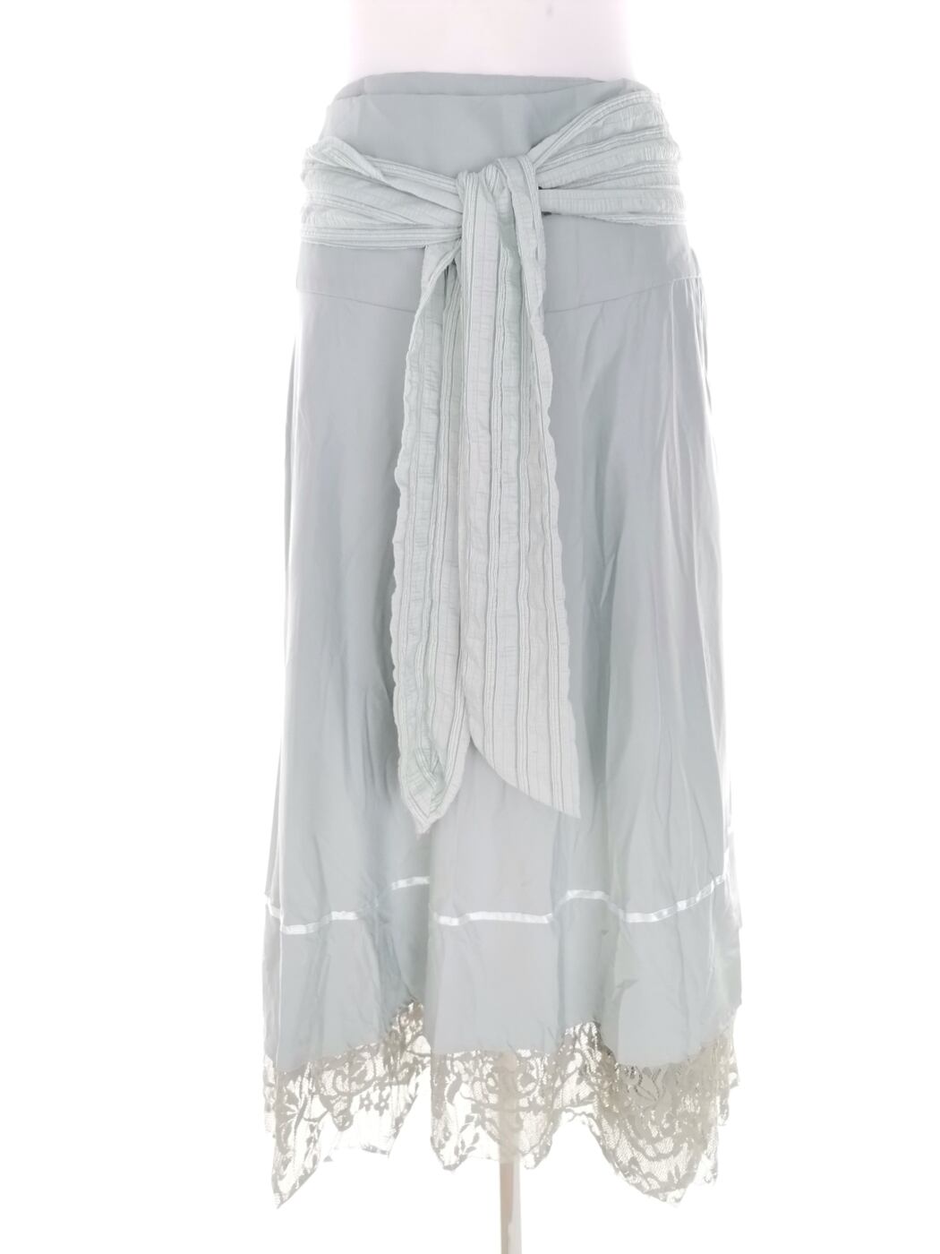 Annah S Rozmiar ONE SIZE (42/44) Kolor Niebieski Spódnica Maxi Długa