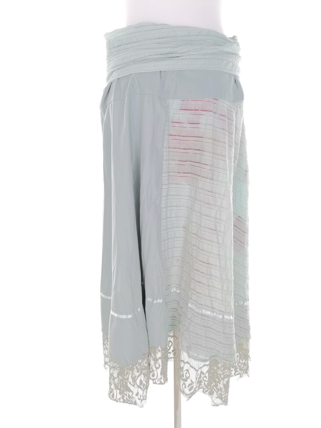 Annah S Rozmiar ONE SIZE (42/44) Kolor Niebieski Spódnica Maxi Długa