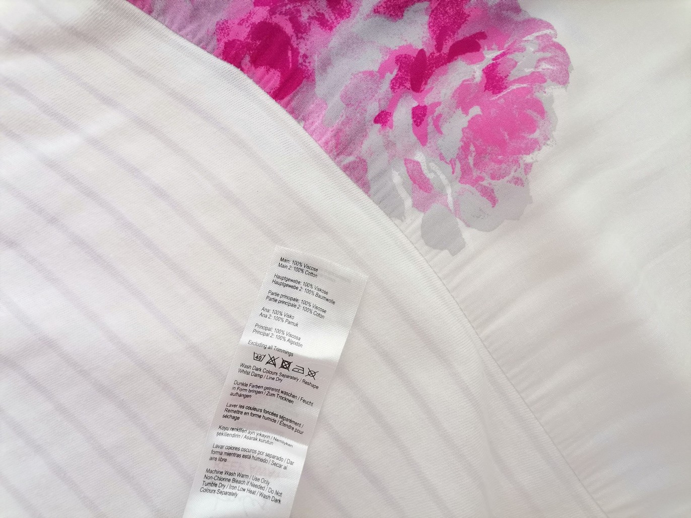 IMG_20221222_111853.jpg Joules Rozmiar 14 (42) Kolor Biały Okrągły dekolt T-Shirt Krótki rękaw Materiał Wiskoza 100%
