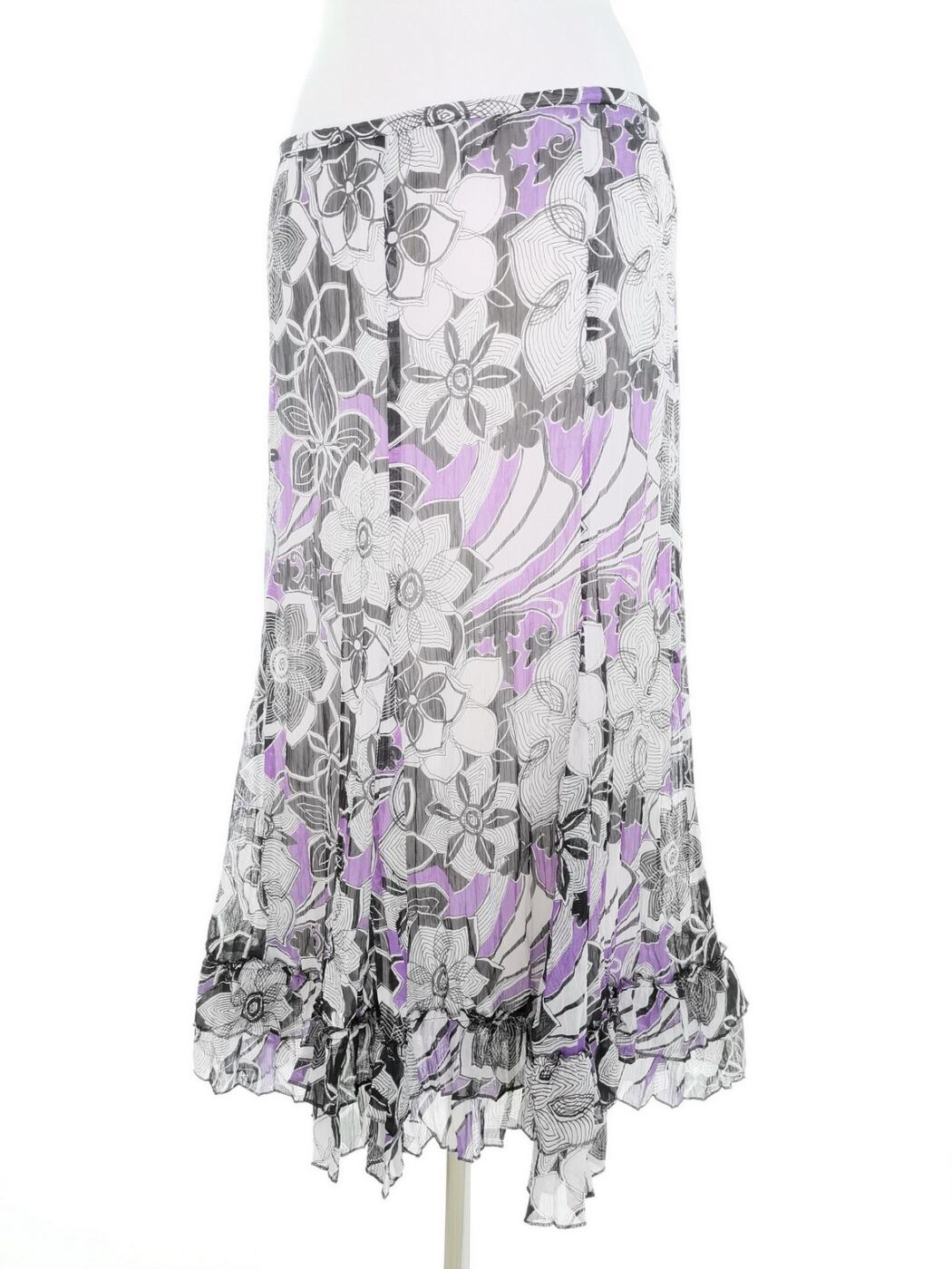 IMG_20221222_132042.jpg Gerry weber Rozmiar 48 Kolor Fioletowy Spódnica Maxi Długa
