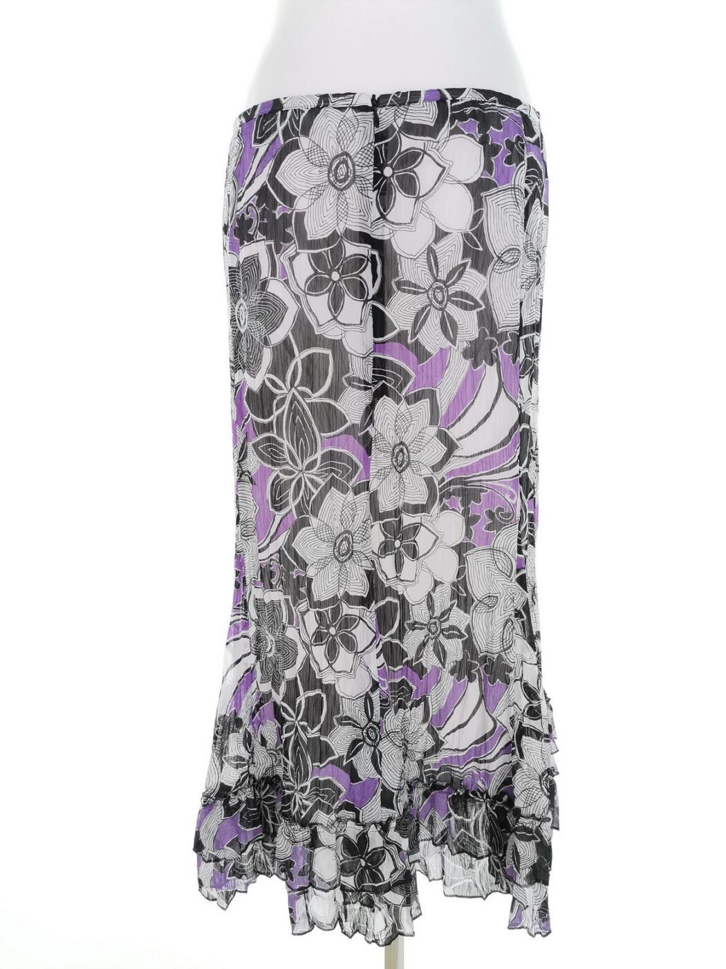 IMG_20221222_132058.jpg Gerry weber Rozmiar 48 Kolor Fioletowy Spódnica Maxi Długa