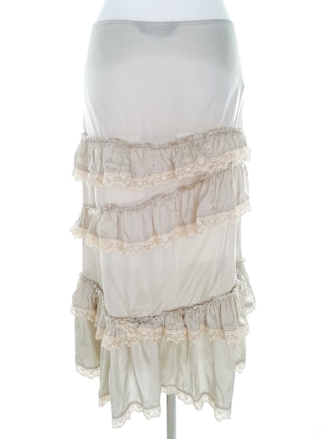 IMG_20221223_091240.jpg Dorothy perkins Rozmiar 14 (42) Kolor Szary Spódnica Maxi Długa Materiał Wiskoza 100%
