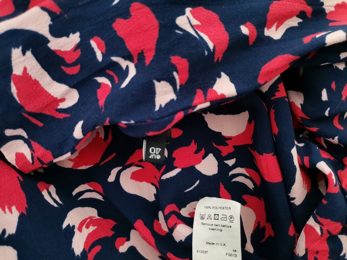 IMG_20221223_104646.jpg River island Rozmiar 14 (40) Kolor Granatowy Kombinezon Spodnium Rękaw 3/4