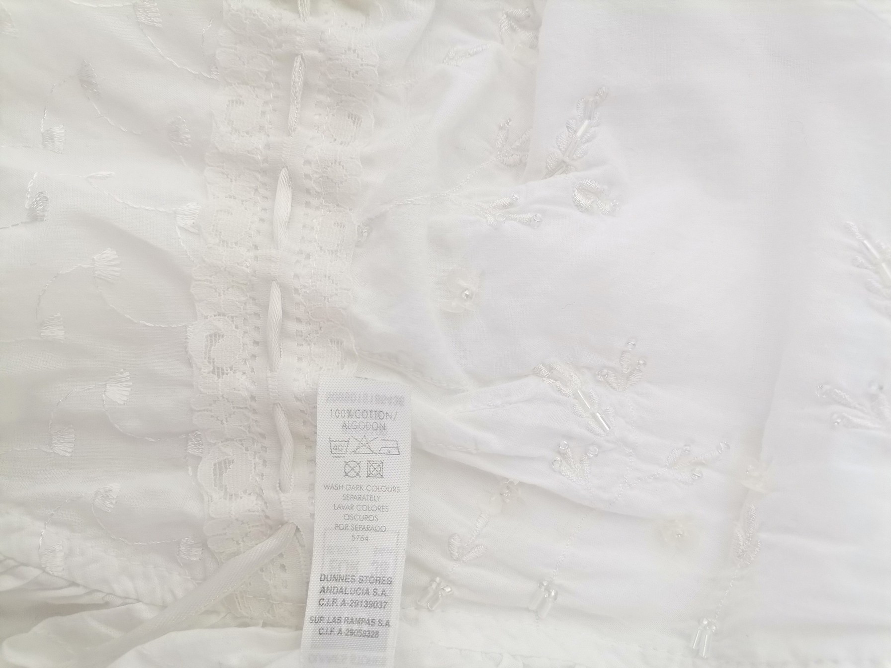 IMG_20221227_125400.jpg Dunnes stores Rozmiar 10 (38) Kolor Biały W serek Kardigan Wiązany Rękaw 3/4 Materiał Bawełna 100% Cienka dzianina