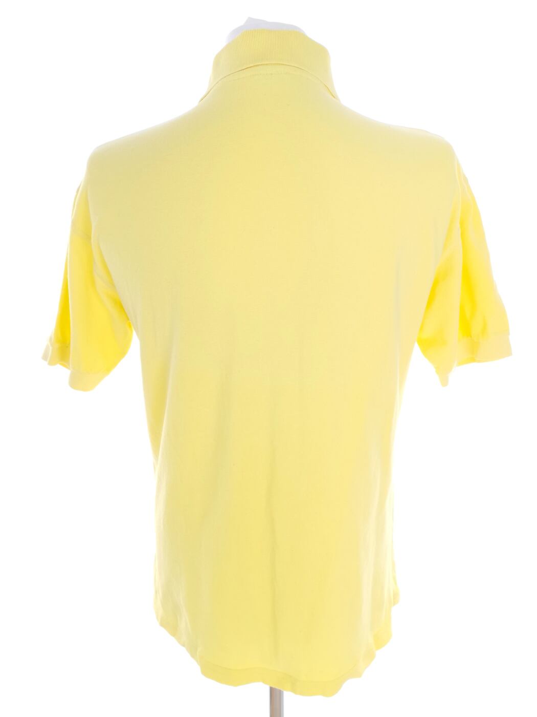 IMG_20230104_132818.jpg Lacoste Rozmiar XL Kolor Żółty Kołnierz Męska Koszula Polo Krótki rękaw Materiał Bawełna 100%