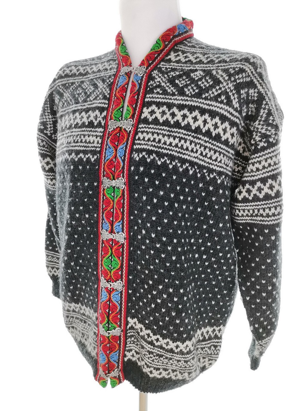 IMG_20230109_103721.jpg Norwegian jumper Rozmiar XL Kolor Czarny Męski Sweter Rozpinany Długi rękaw