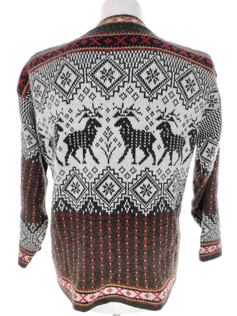 IMG_20230109_104450.jpg CENTRO MAGLIA Rozmiar M Kolor Szary Męski Sweter Rozpinany Długi rękaw Materiał Akryl