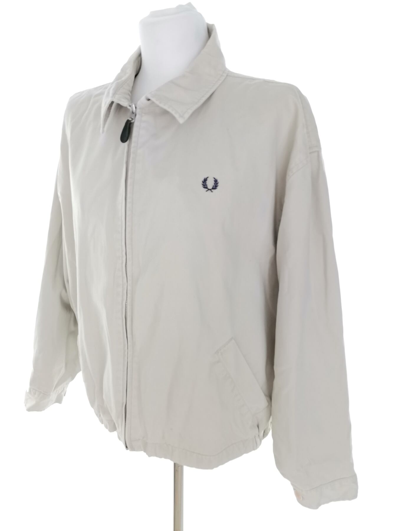 IMG_20230111_131838.jpg Fred Perry Rozmiar XL Kolor Kremowy Kurtka męska Długi rękaw Materiał Bawełna 100%