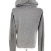ABERCROMBIE & FITCH Rozmiar L Kolor Szary Bluza na suwak Długi rękaw Materiał Bawełna