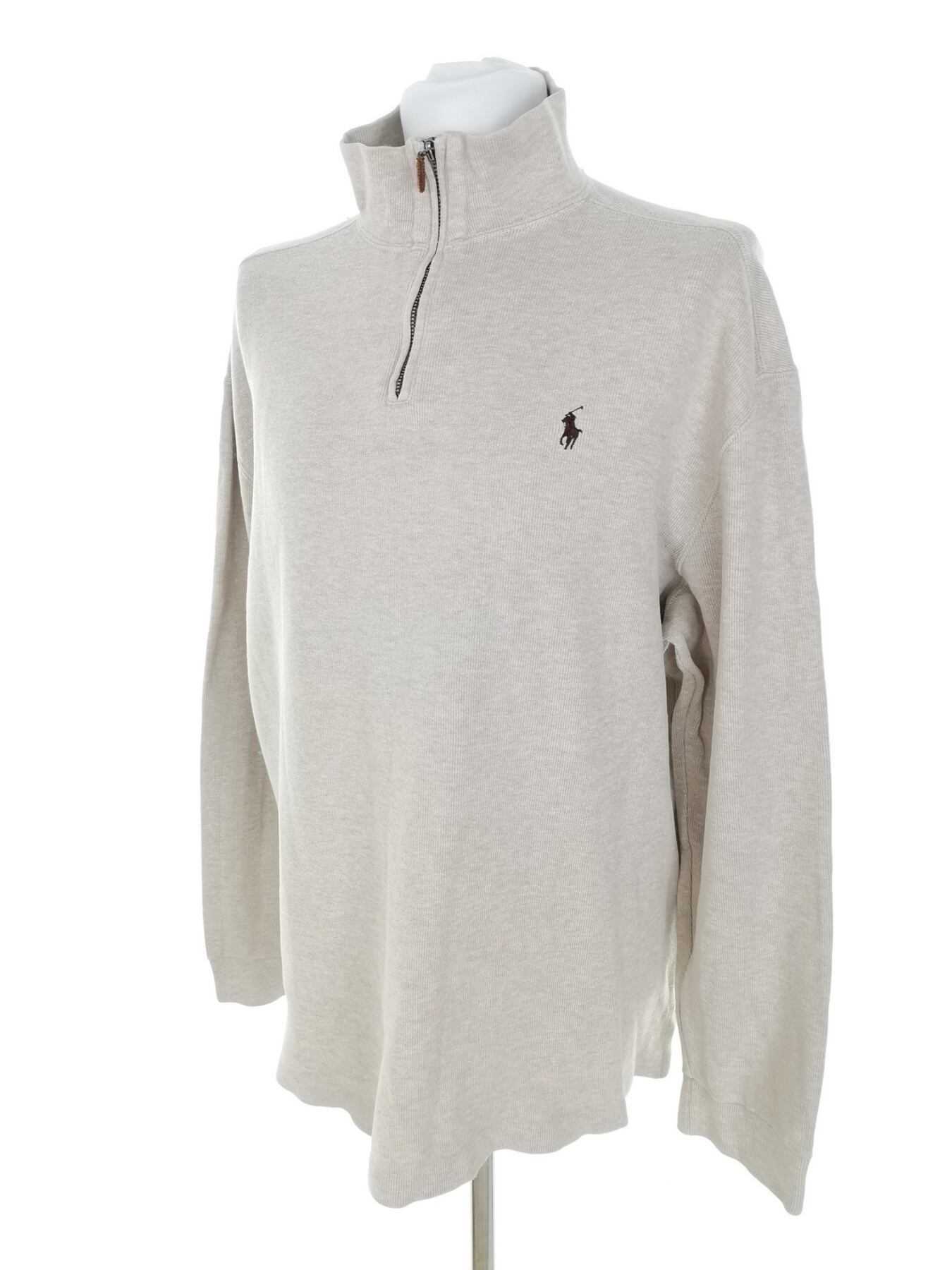 IMG_20230112_132704.jpg Polo Ralph Lauren Rozmiar XL Kolor Szary Męski Sweter Długi rękaw Materiał Bawełna 100%
