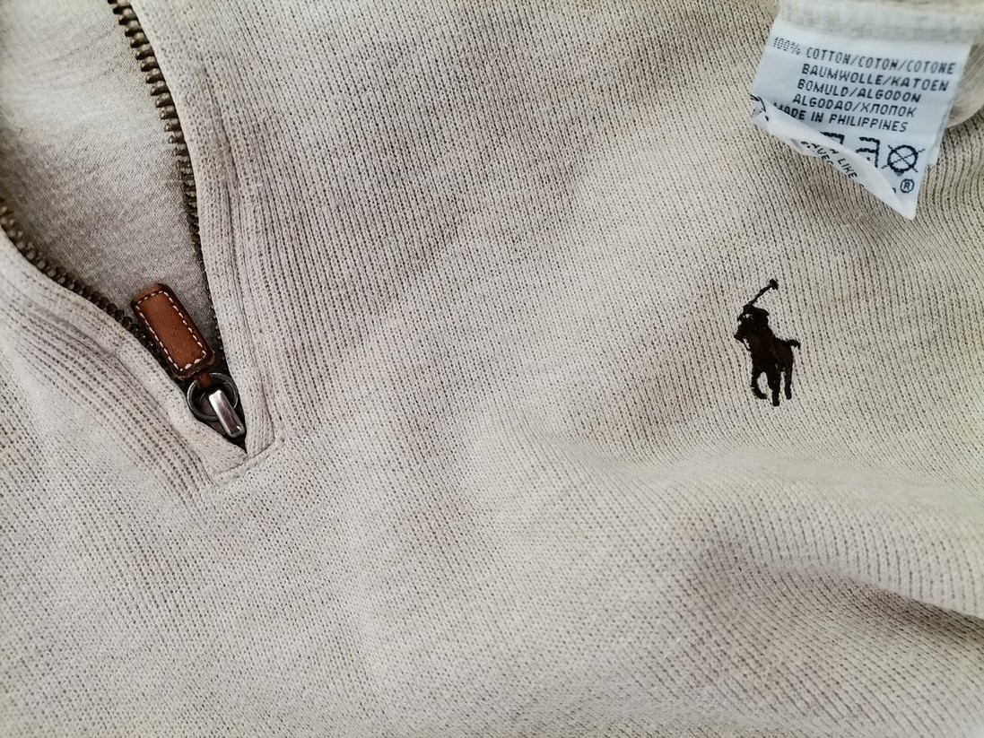 IMG_20230112_132744.jpg Polo Ralph Lauren Rozmiar XL Kolor Szary Męski Sweter Długi rękaw Materiał Bawełna 100%