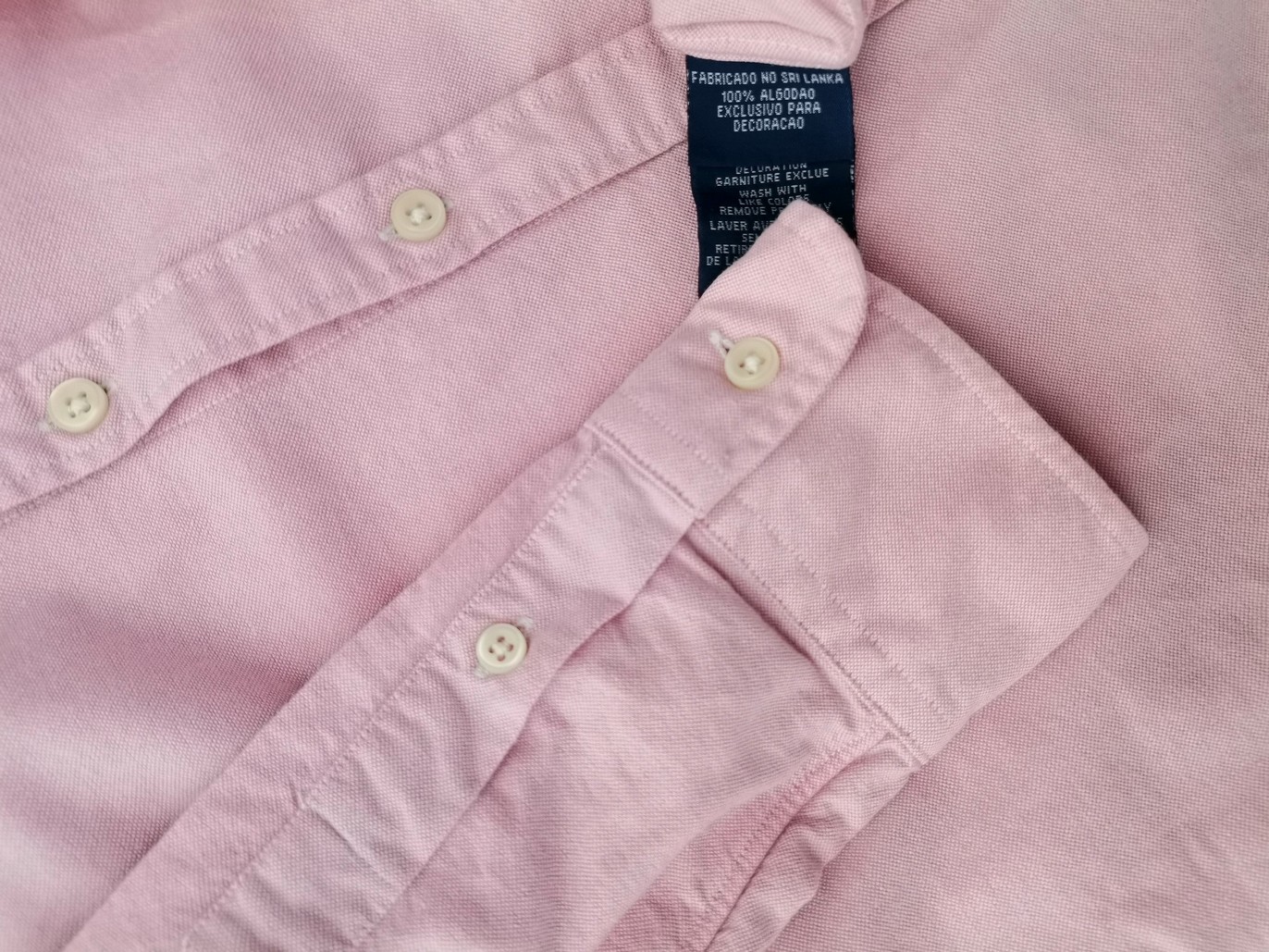 IMG_20230117_131010.jpg Ralph Lauren Rozmiar 8 (36) Kolor Różowy Kołnierz Koszula Zapinana Bluzka Długi rękaw Materiał Bawełna 100%