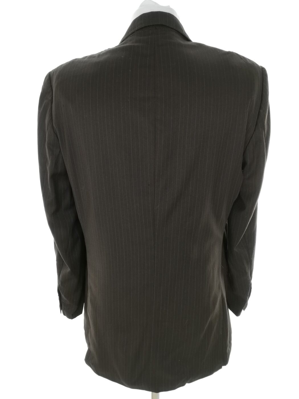 IMG_20230117_132009.jpg Ted Baker Rozmiar 40 (XL) Kolor Brązowy Pasy Męska Marynarka Długi rękaw Materiał Wełna 100%