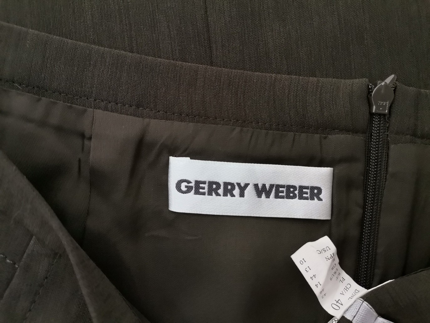 IMG_20230118_114453.jpg Gerry weber Rozmiar 40 Kolor Szary Spódnica Prosta i Ołówkowa Midi