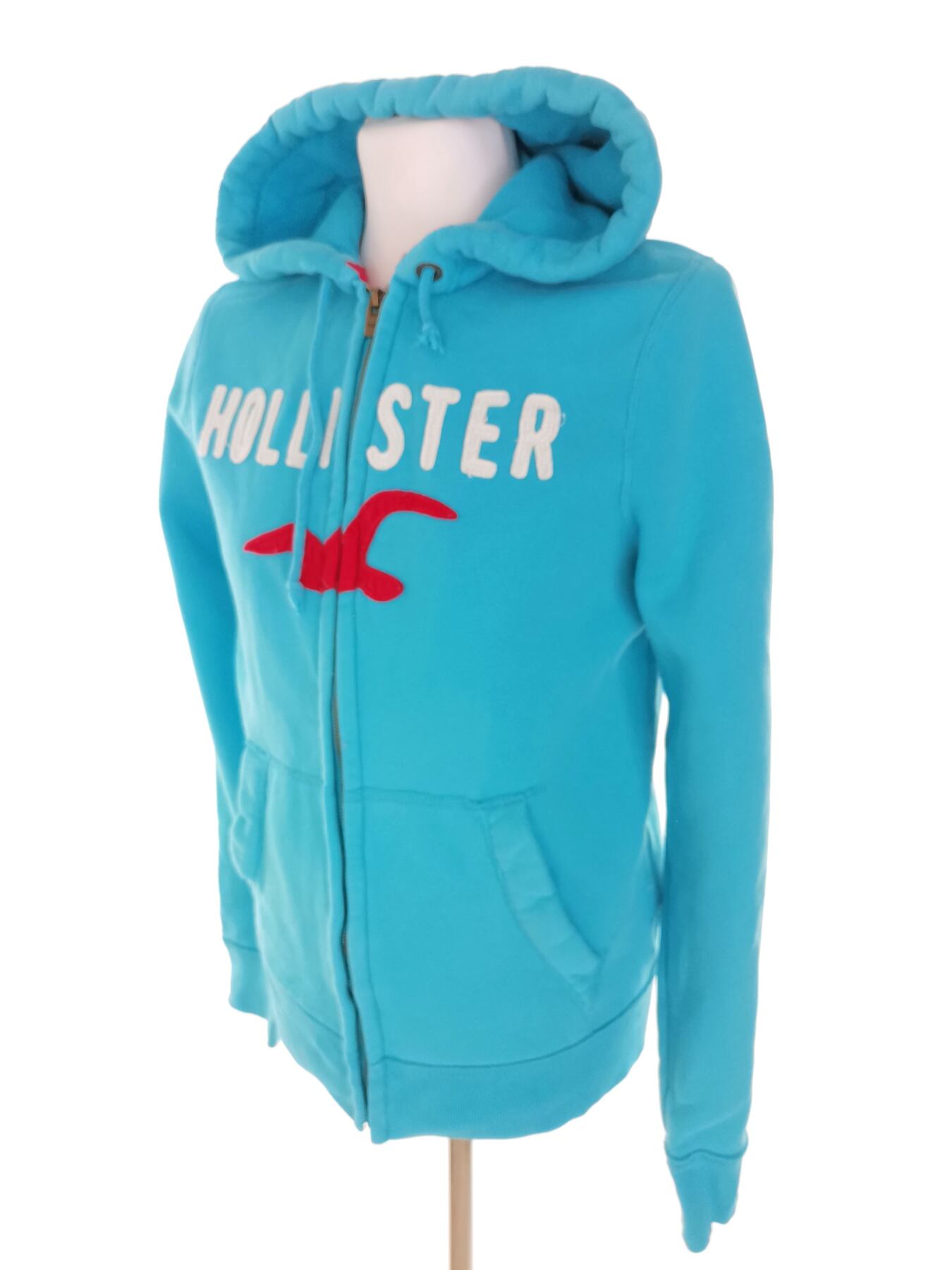 IMG_20230118_141225.jpg Hollister Rozmiar L Kolor Niebieski Bluza Męska Długi rękaw
