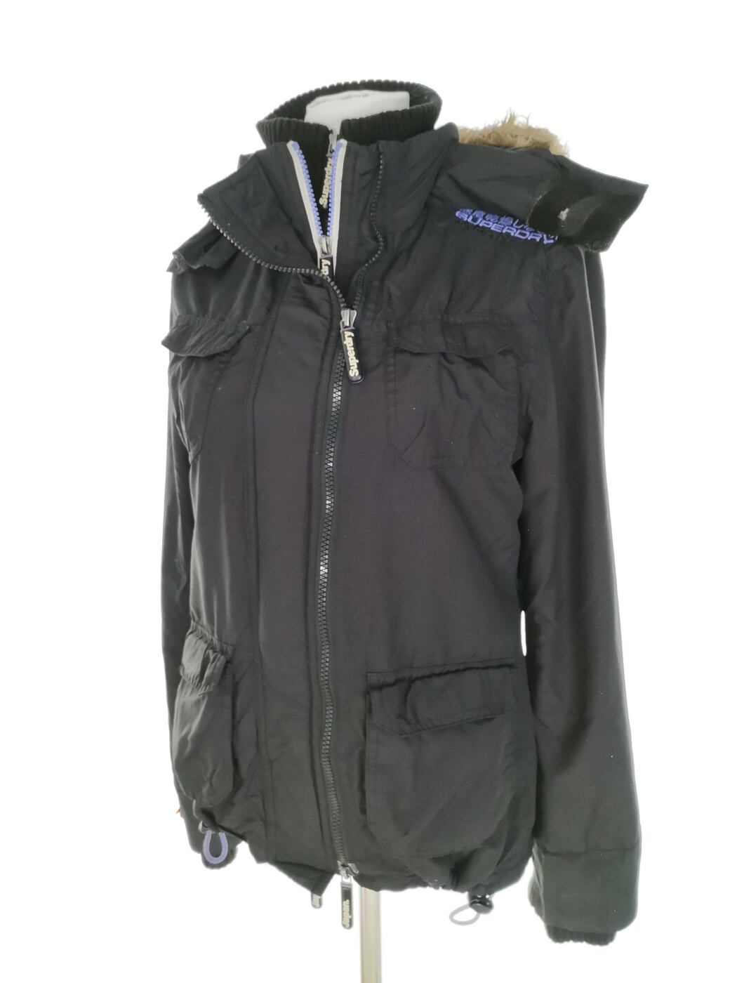 IMG_20230119_105749.jpg Superdry Rozmiar S Kolor Czarny Kurtka Długi rękaw