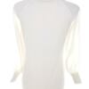 Karen MILLEN Rozmiar 2 (38) Kolor Kremowy Crew Neck Sweter Rękaw 3/4 Materiał Wiskoza Cienka dzianina