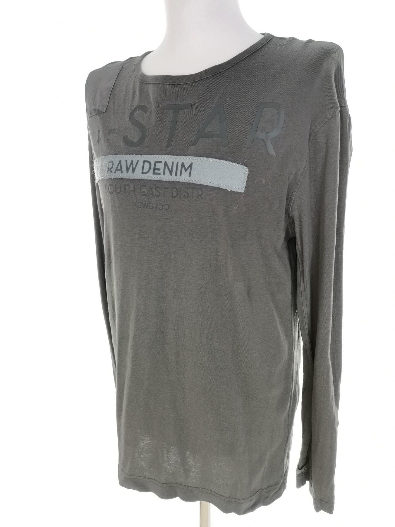 IMG_20230119_134755.jpg G-Star Raw Rozmiar XXL Kolor Szary Męski Sweter Długi rękaw Materiał Bawełna 100%