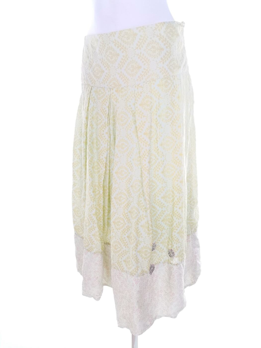 Vintage Rozmiar 38/40 Kolor Zielony Spódnica Maxi Długa