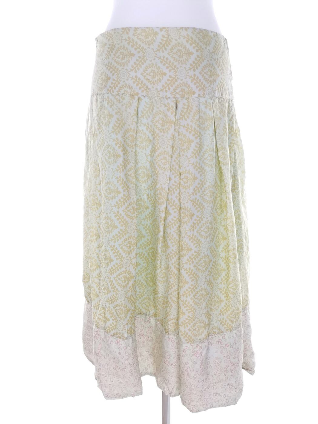 Vintage Rozmiar 38/40 Kolor Zielony Spódnica Maxi Długa
