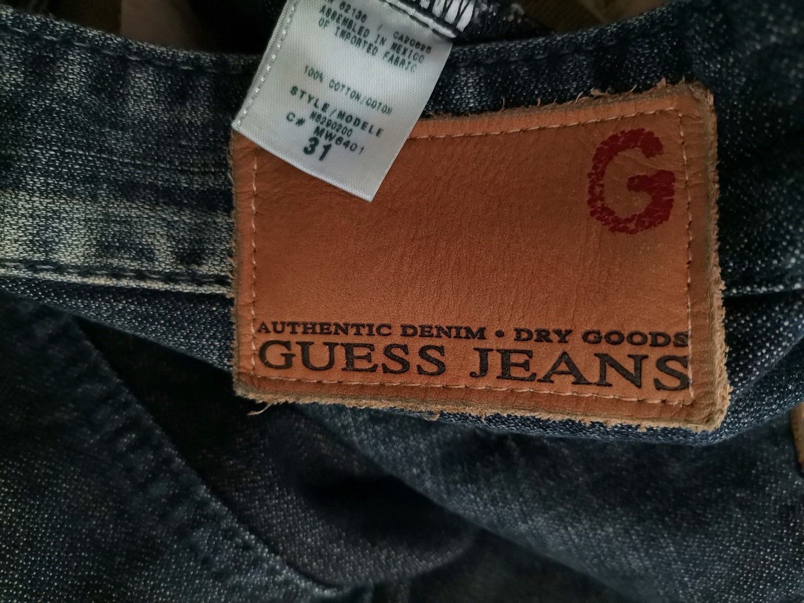IMG_20210803_115155.jpg Guess jeans Rozmiar 31 (L) Kolor Granatowy Materiał Bawełna 100%
