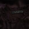 Twin set Simona Barbieri Rozmiar M Kolor Fioletowy Split Crew Neck Tunika Bluzka Rękaw 3/4 Materiał Jedwab 100%
